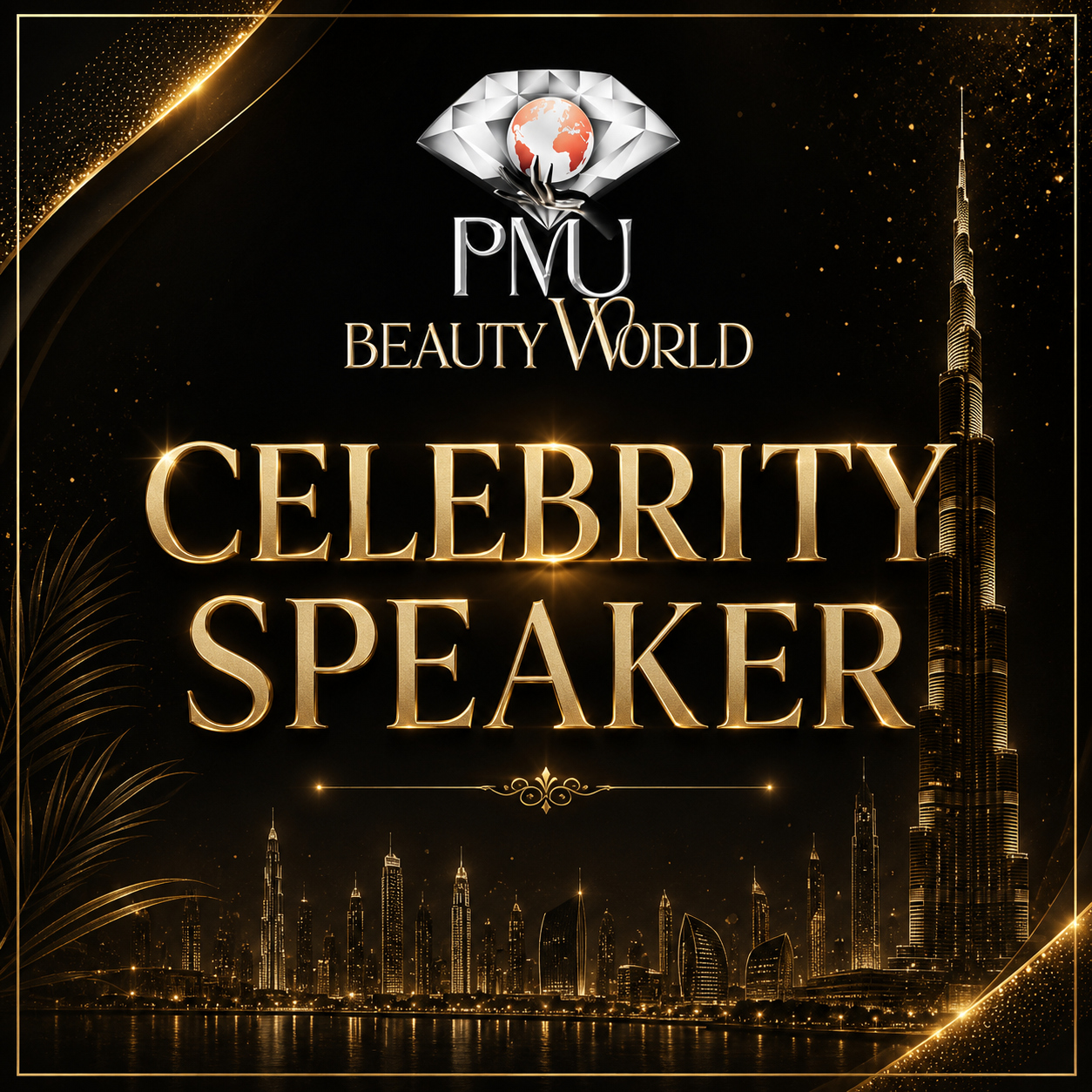 CELEBRITY SPEAKER (EARLYBIRD)